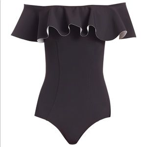 Lisa Marie Fernandez mira flounce swimsuit size6/8